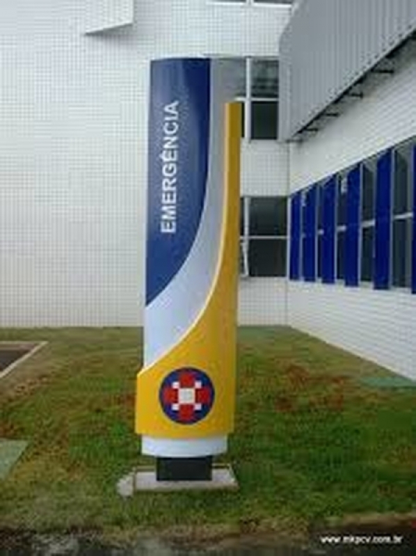 Onde Acho Totem Publicitário Sacomã - Totem Informativo