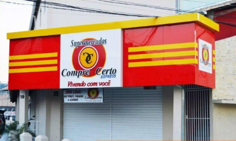 Onde Encontro Fachada de Loja Parque São Rafael - Fachada Comercial Moderna