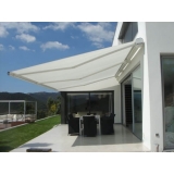 toldo com braço articulado Campo Limpo